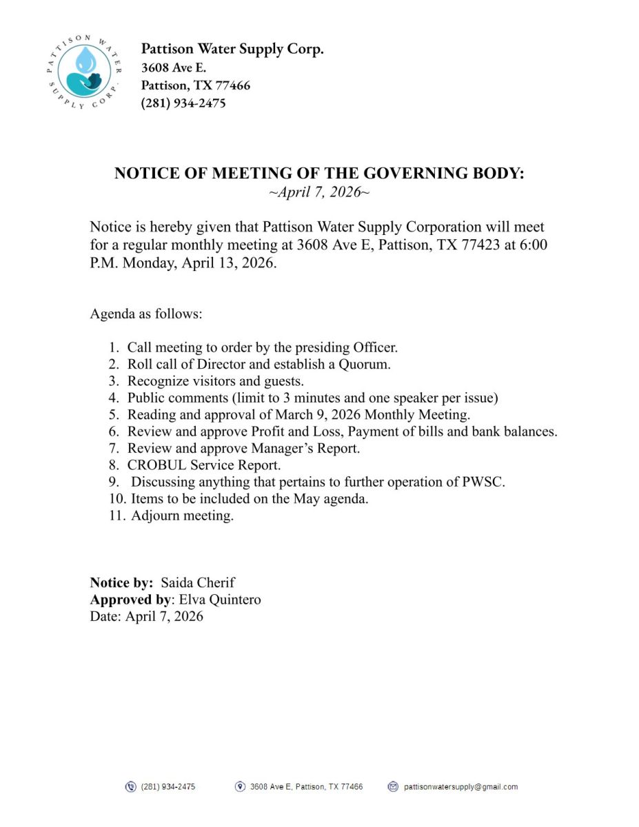 Agenda